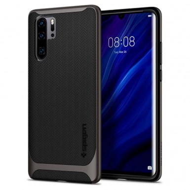 Spigen Neo Hybrid Case - хибриден кейс с висока степен на защита за Huawei P30 Pro (тъмносив)