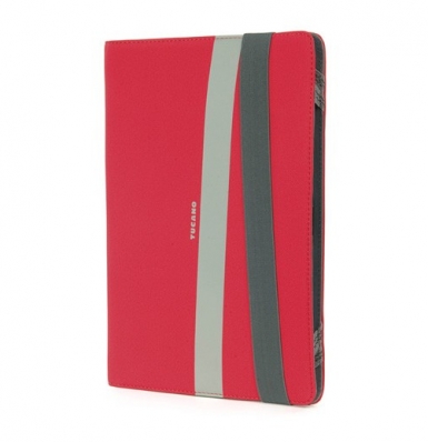 Tucano Unica Universal Case - универсален калъф тип папка за таблети до 10.2 инча (червен)