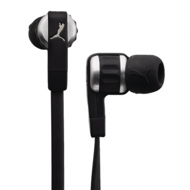 Puma El Diego Social Buds - слушалки с микрофон за iPhone, iPod и устройства с 3.5 мм изход (черни)
