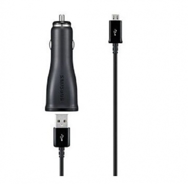 Samsung Car Charger ECA-U21CBE - оригинално зарядно за кола 2.1А и MicroUSB кабел за Samsung смартфони