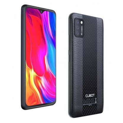 Cubot Note 7, 5.5" FullHD безрамков дисплей, мощен 4-ядрa 64Bit смартфон, 8MP+2MP двойна камера, 2GB RAM с 2 сим карти (черен)
