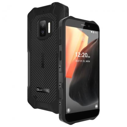 Oukitel WP12, Удароустойчив, 5.5 инча, 4-ядрен 3GB RAM, 4000 mAh батерия, двойна камера  с 2 сим карти (черен)