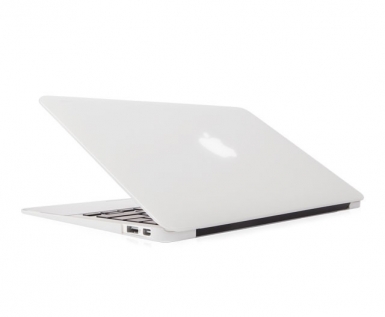 Moshi iGlaze Hard Case - предпазен кейс за MacBook Air 11 инча (бял-прозрачен)
