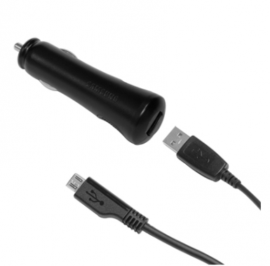 Samsung Car Charger ECA-U20CBE microUSB - зарядно за кола за Samsung мобилни телефони с microUSB