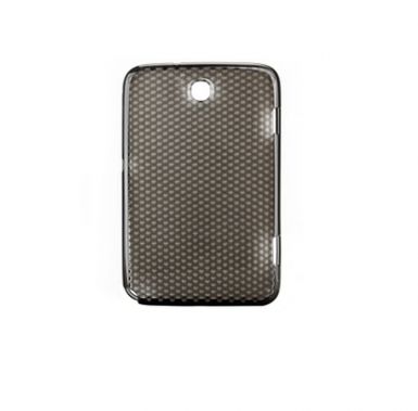 Trendy8 Diamond Series TPU Sleeve - силиконов кейс за Samsung Galaxy Note 8.0 (черен-прозрачен)
