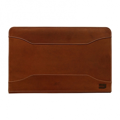 Urbano Leather Folder Case - кожен калъф (естествена кожа) за MacBook Air 11 (кафяв)