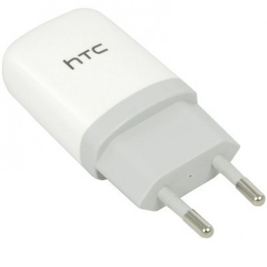HTC Travel Charger TC E250 - захранване за ел. мрежа за HTC смартфони (бял)