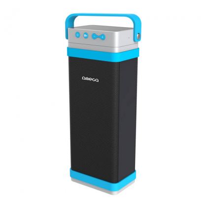 Omega Speakers 2.1 OG-095 Outdoor Bluetooth V4.0 SD 22W 6H - безжичен портативен спийкър за мобилни устройства (син)