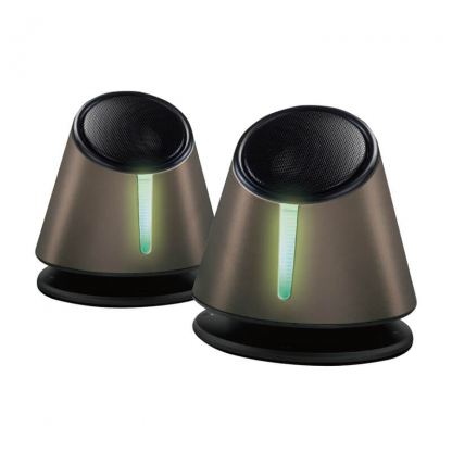 Omega Speakers 2.0 OG-118B Tube 3W RMS USB - тонколони за компютър (сив)