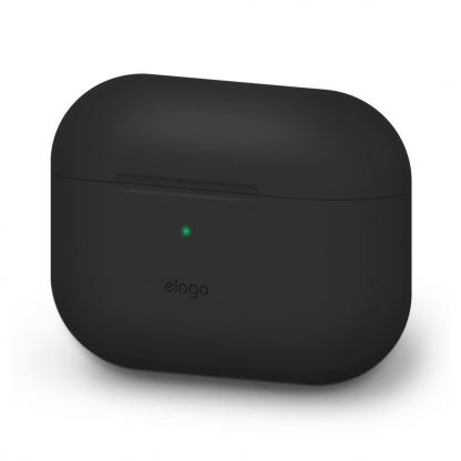 Elago Airpods Original Basic Silicone Case - силиконов калъф за Apple Airpods Pro (черен)