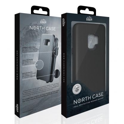 Eiger North Case - хибриден удароустойчив кейс за Samsung Galaxy S20 (черен)
