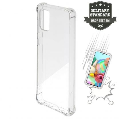 4smarts Hard Cover Ibiza - хибриден удароустойчив кейс за Samsung Galaxy A71 (прозрачен)