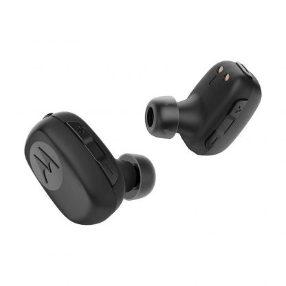 Motorola Stream TWS Earbuds with Charging  Case - безжични блутут слушалки с кейс за мобилни устройства (черен)