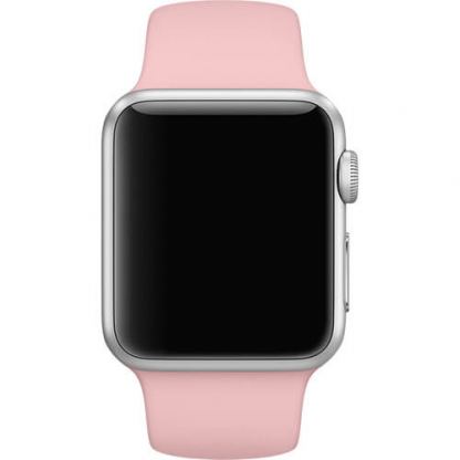 Apple Sport Band S/M 40mm - оригинална силиконова каишка за Apple Watch 38мм, 40мм (розов) (bulk)