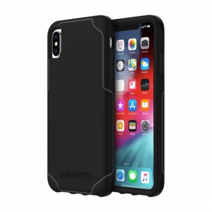 Griffin Survivor Strong Case - защита от най-висок клас за iPhone XS Max (черен)
