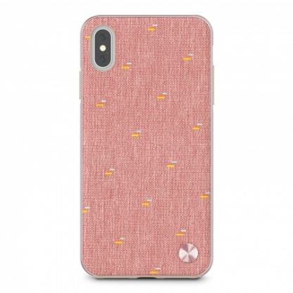Moshi Vesta Case - хибриден удароустойчив кейс за iPhone XS Max (розов)	