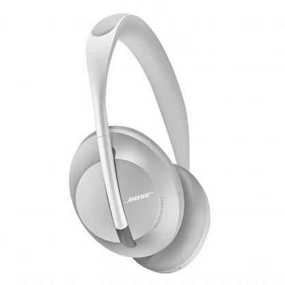 Bose Smart Noise Cancelling Headphones 700 - безжични шумоизолиращи слушалки за мобилни устройства (сребрист)