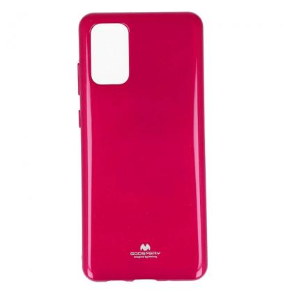 Mercury Goospery Jelly Case - силиконов (TPU) калъф за Samsung Galaxy S20 Plus (розов)