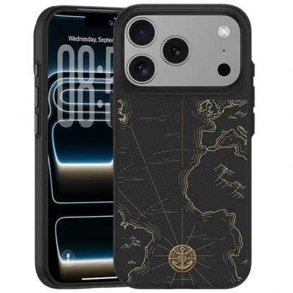 Кевларен кейс с MagSafe за iPhone 18 Pro Max, iPhone 17 Pro Max - Benks Magnetic Armor Edge X1 Air Navigator Kevlar 600D