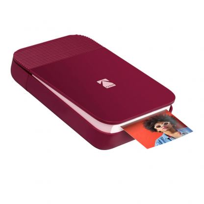 Kodak Smile Printer - мобилен принтер за снимки (червен)