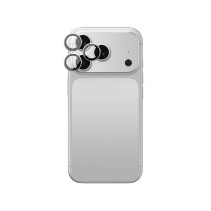 Предпазни сапфирени лещи за камерата на iPhone 18 Pro, iPhone 18 Pro Max - AmazingThing Titan Vision Sapphire Camera Lens Protector (сребрист)