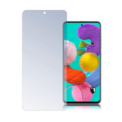 4smarts Second Glass - калено стъклено защитно покритие за дисплея на Samsung Galaxy A51 (прозрачен)