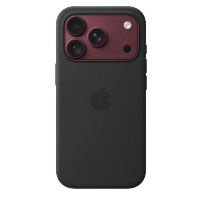 Оригинален силиконов кейс с MagSafe за iPhone 18 Pro Max, iPhone 17 Pro Max - Apple Silicone Case with MagSafe Black
