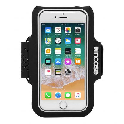 Incase Active Armband - неопренов спортен калъф за ръка за iPhone 8 Plus, iPhone 7 Plus, iPhone 6S Plus, iPhone 6 Plus (черен)