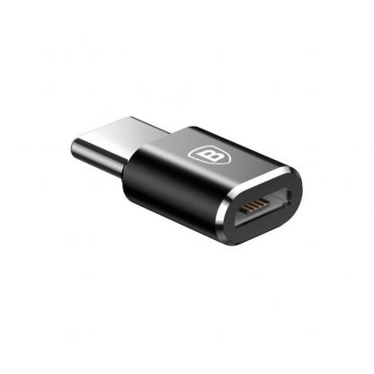 Baseus microUSB Female To USB-C Male Adapter - адаптер от microUSB женско към USB-C мъжко за мобилни устройства с USB-C порт