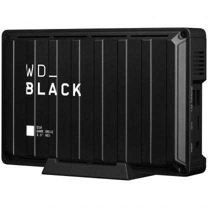 Western Digital 8TB D10 Game Drive Desktop External Hard Drive - външен хард диск 8TB, съвместим с PC, PS4 и Xbox (черен)