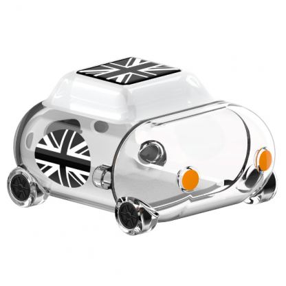 SwitchEasy MoveBuddy AirPods Case - силиконов калъф за Apple Airpods и Apple Airpods 2 with Wireless Charging Case (прозрачен) 