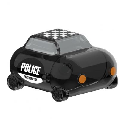 SwitchEasy MoveBuddy AirPods Case - силиконов калъф за Apple Airpods и Apple Airpods 2 with Wireless Charging Case (черен-прозрачен) 