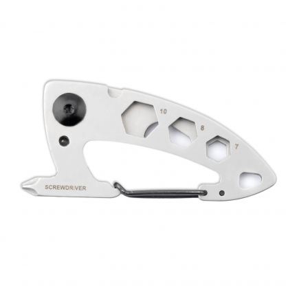 FIX4smarts Multifunctional Carabiner Triangle - мултифункционален карабинер с функции на гаечен ключ, отвертка и отварачка