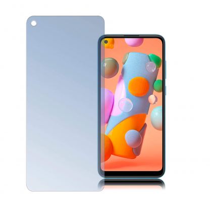 4smarts Second Glass Essential - калено стъклено защитно покритие за дисплея на Samsung Galaxy A11 (прозрачен)