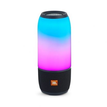 JBL Pulse 3 - безжичен водонепромокаем Bluetooth спийкър с микрофон за мобилни устройства (бял)