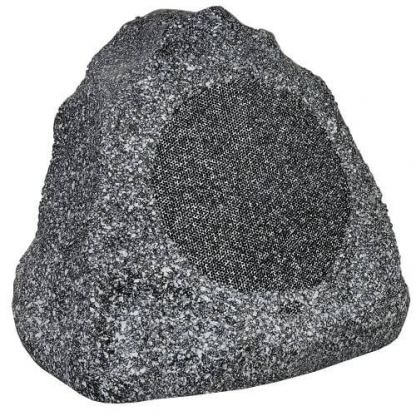 Generic Indoor/Outdoor 120W Weather-Resistant Wired Rock Patio Speaker - водоустойчив външен спийкър с формата на камък (тъмносив) 
