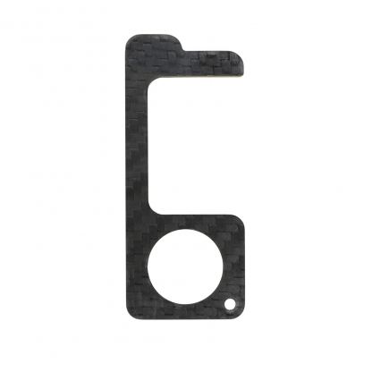 MyGuard Contactless Door Opener Carbon Fibre - карбонов инструмент за отваряне на врати и натискане на бутони (избягвате всякакъв допир)
