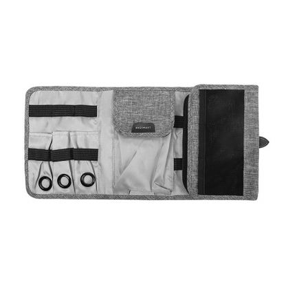 Bagsmart Lax Electronics Organizer - органайзер за захранване, кабели, слушалки и други аксесоари (сив)