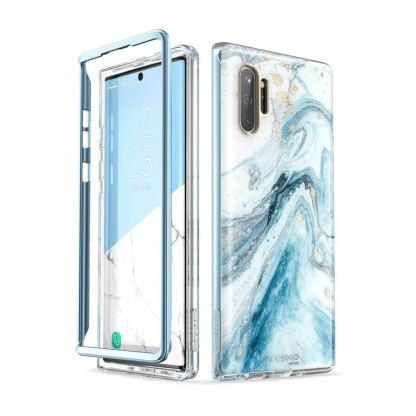 i-Blason Cosmo Protective Case - удароустойчив хибриден кейс за Samsung Galaxy Note 10 (син)