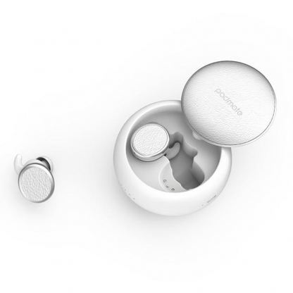 PaMu X13 TWS In-Ear Headset - иновативни безжични Bluetooth слушалки с микрофон (бял) 