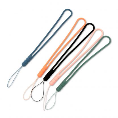 4smarts Basic Silicone Hand Strap - тънко силиконово въженце за калъфи, слушалки и др. (черен)