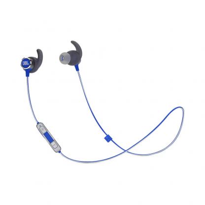 JBL Reflect Mini 2 - безжични спортни блутут слушалки с микрофон за мобилни устройства с Bluetooth (тъмносин)