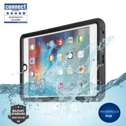 4smarts Rugged Case Active Pro STARK - ударо и водоустойчив калъф за iPad mini 5 (2019) (черен)