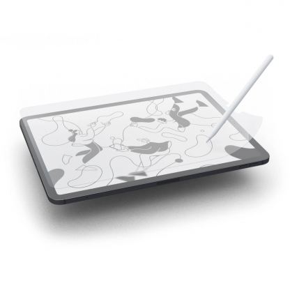 PaperLike Screen Protector - качествено защитно покритие (подходящо за рисуване) за дисплея на iPad Pro 12.9 (2020), iPad Pro 12.9 (2018) (прозрачен)  (2 броя)