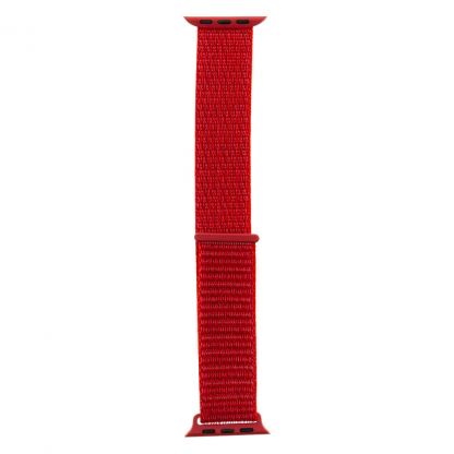 Tactical 545 Nylon Sport Band - текстилна каишка за Apple Watch 42мм, 44мм (червен)