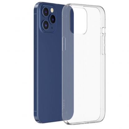 Baseus Simple Case - силиконов (TPU) калъф за iPhone 12 Pro Max (прозрачен)