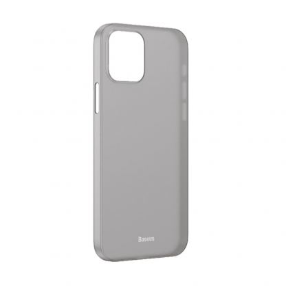Baseus Wing case - тънък полипропиленов кейс (0.45 mm) за iPhone 12 mini (черен)