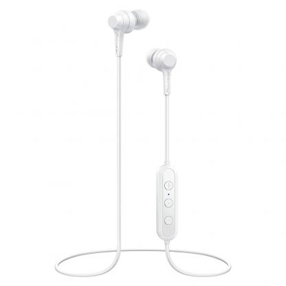 Pioneer C4 Wireless In-Ear Bluetooth Headphones - безжични спортни блутут слушалки с микрофон за мобилни устройства (бял)