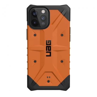 Urban Armor Gear Pathfinder Case - удароустойчив хибриден кейс за iPhone 12, iPhone 12 Pro (оранжев)