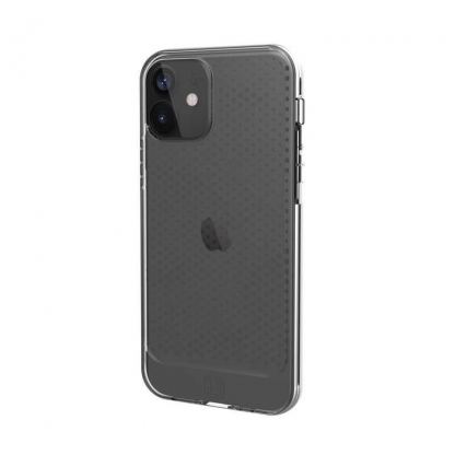 Urban Armor Gear Lucent Case - удароустойчив силиконов калъф за iPhone 12, iPhone 12 Pro (прозрачен)